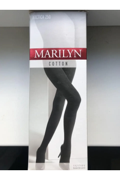 Женские теплые колготки хлопковые с махрой плотные  MARILYN 250 ден 6