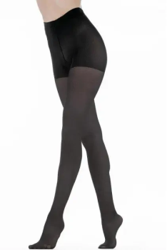 Колготки жіночі капронові еластичні з шортиками EXTRA 40 ден XXL 7, Чорний