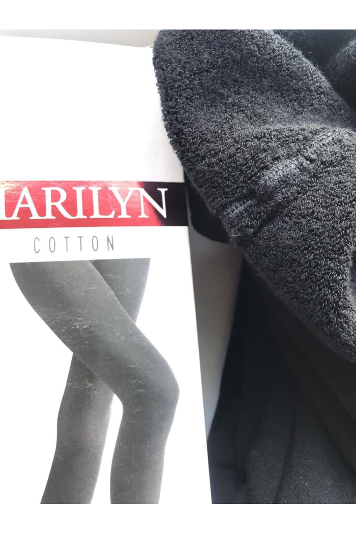 Женские теплые колготки хлопковые с махрой плотные  MARILYN 250 ден