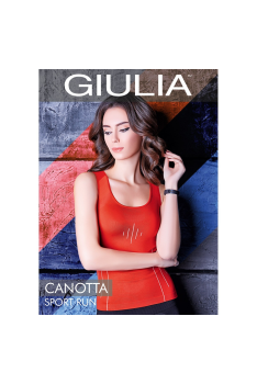 Эластичная майка женская бесшовная с широкими бретелями  р. XS - L/XL XS, Красный