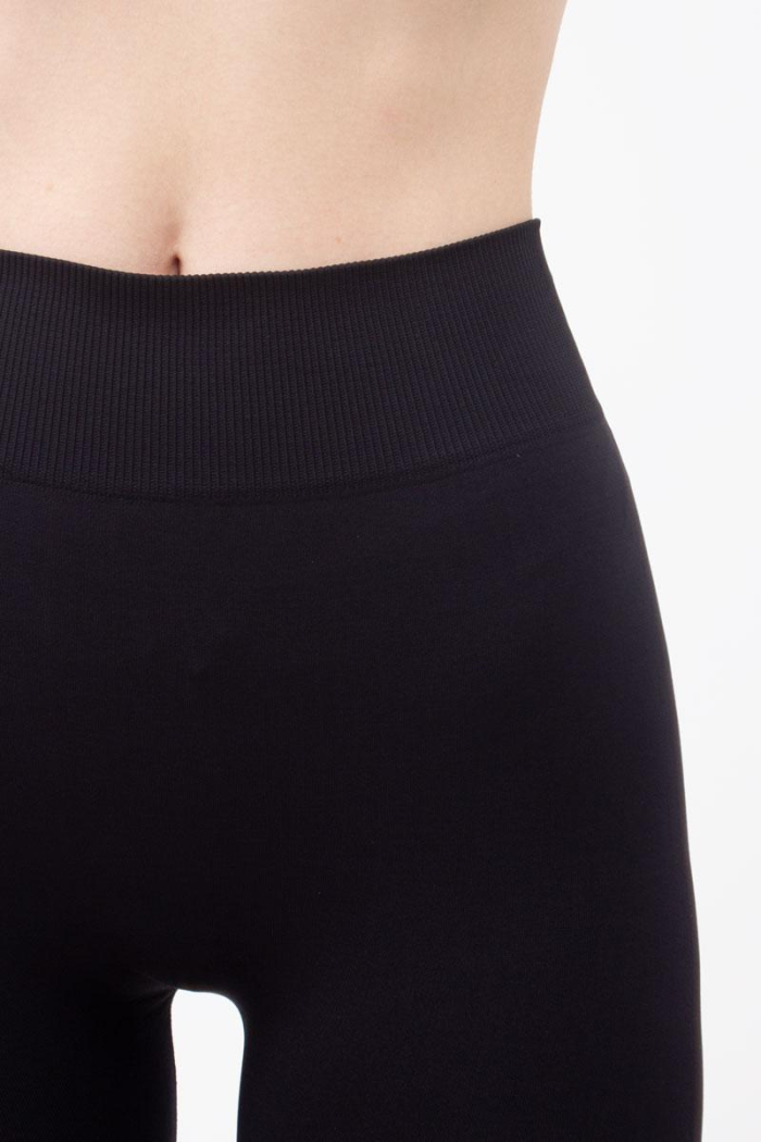 Класичні жіночі велосипедки безшовні Giulia Tracks шортики еластичні спортивні S/M, L/XL L/XL, Чорний