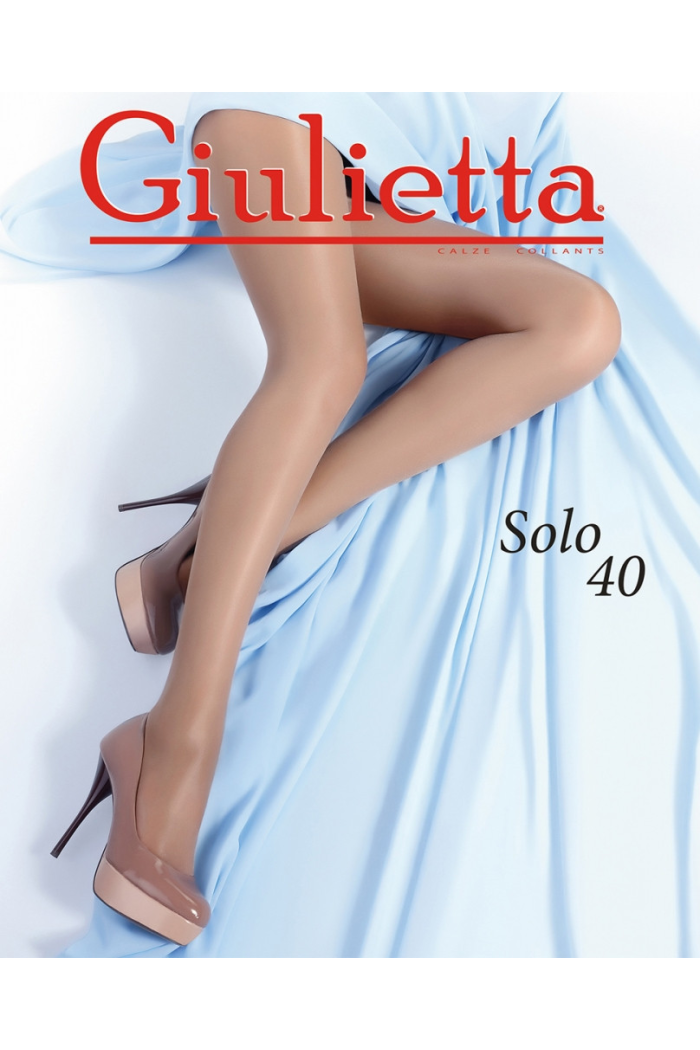 Женские колготки капроновые классические 40 DEN с крепкими шортиками