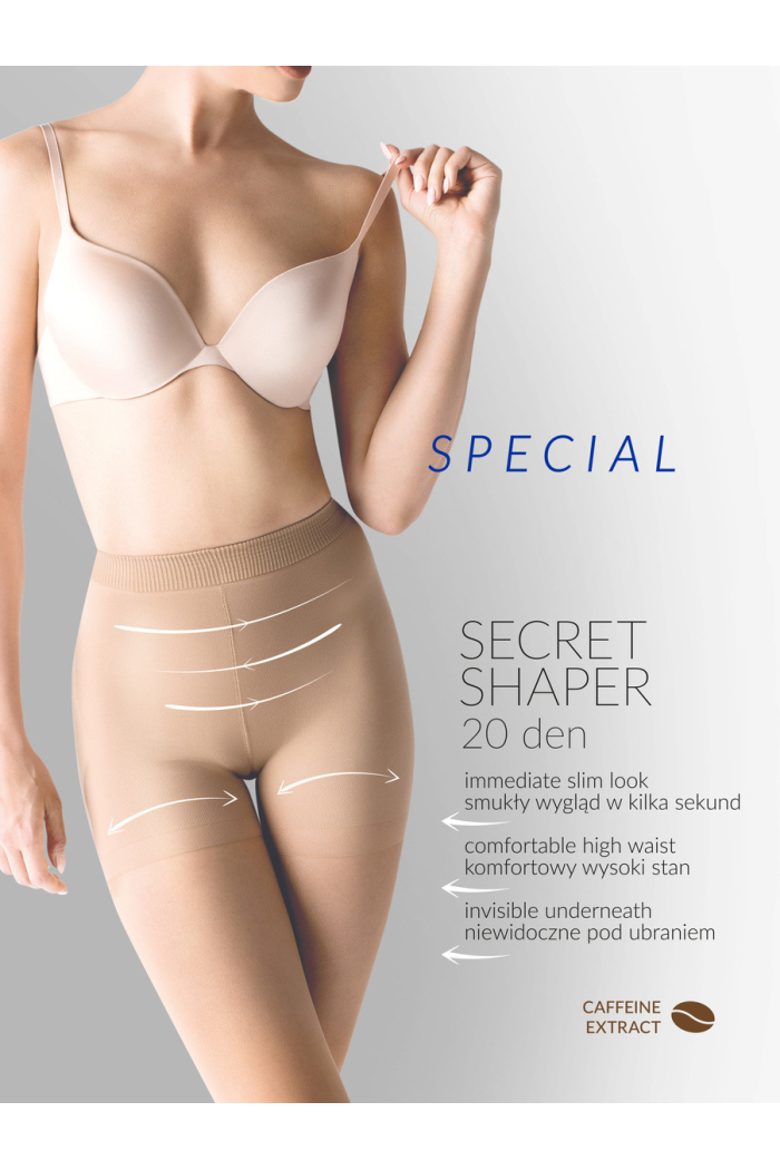 Колготки жіночі моделюючі з утяжкою високі Gabriella 20 ДЕН 3, Бежевий