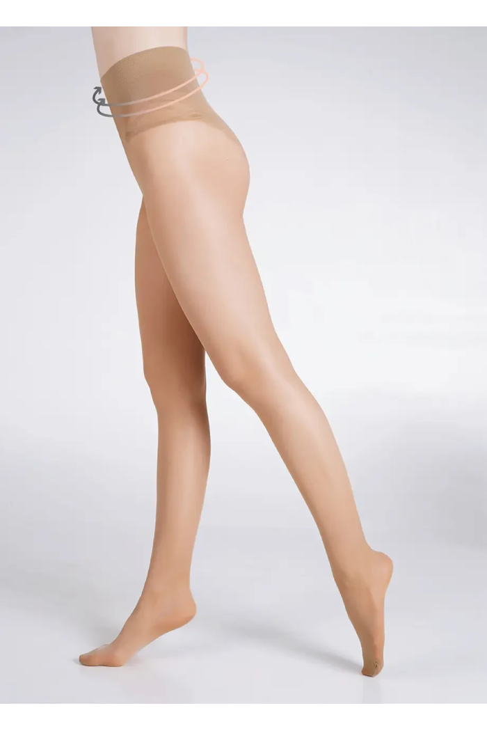 Еластичні матові колготки з високими стягуючими трусиками BODY 40 ден